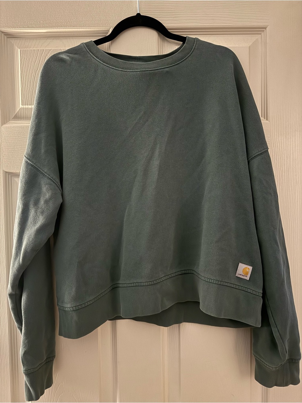 Carhartt Women's Crewneck Sweatshirt in Sage